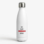 Eat, sleep, repeat Water Bottle 1
