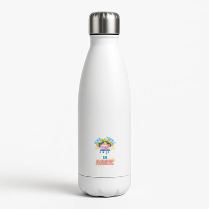 She takes a dip in my daydreams White Water Bottle