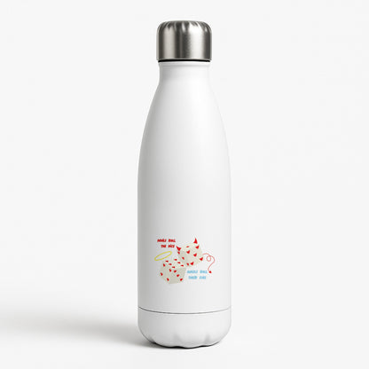 Devils Roll The Dice - Taylor White Water Bottle