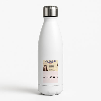 Drivers License - Olivia TikTok White Water Bottle
