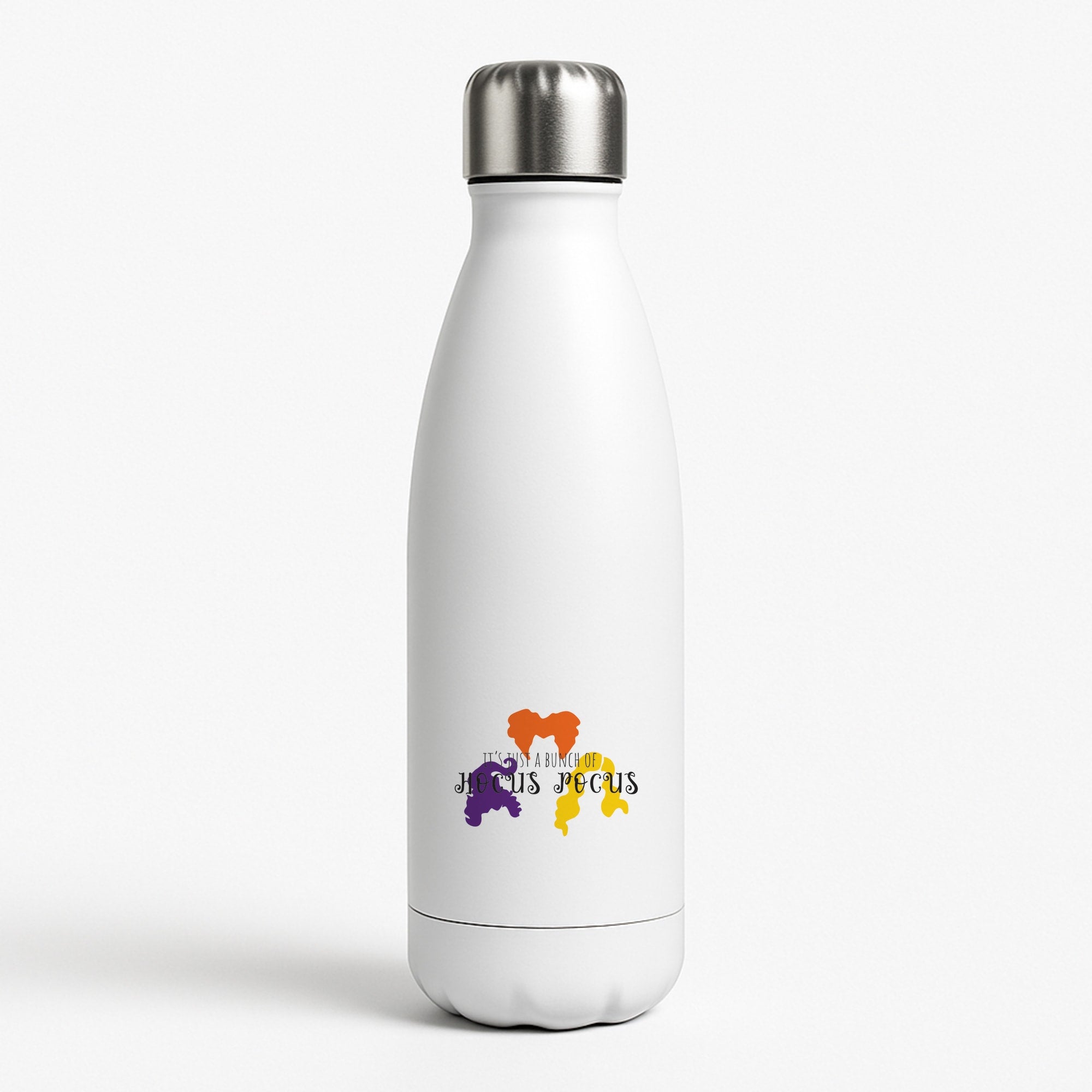 Hocus Halloween Time - Hocus Halloween White Water Bottle
