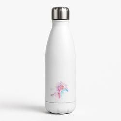 K-Pop Band Love Yourself Watercolour Painting White Water Bottle