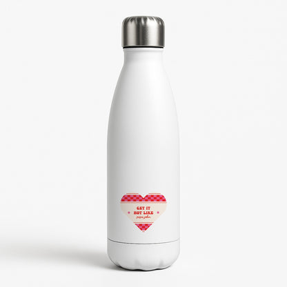 Get It Hot Like Papa John - Chappell White Water Bottle