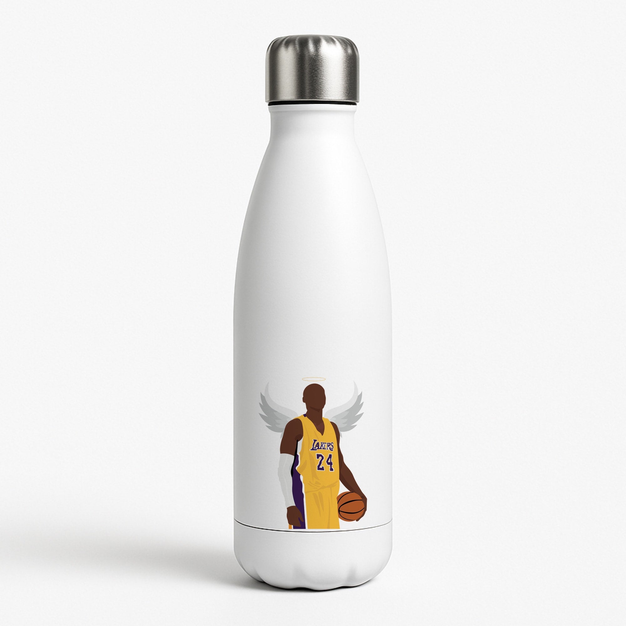 Kobe with wings - Basketball Water Bottle