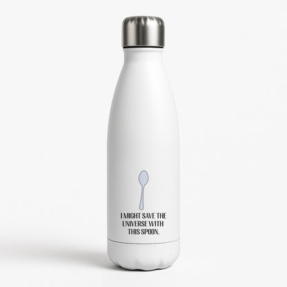 The Spoon - Doctor Who White Water Bottle