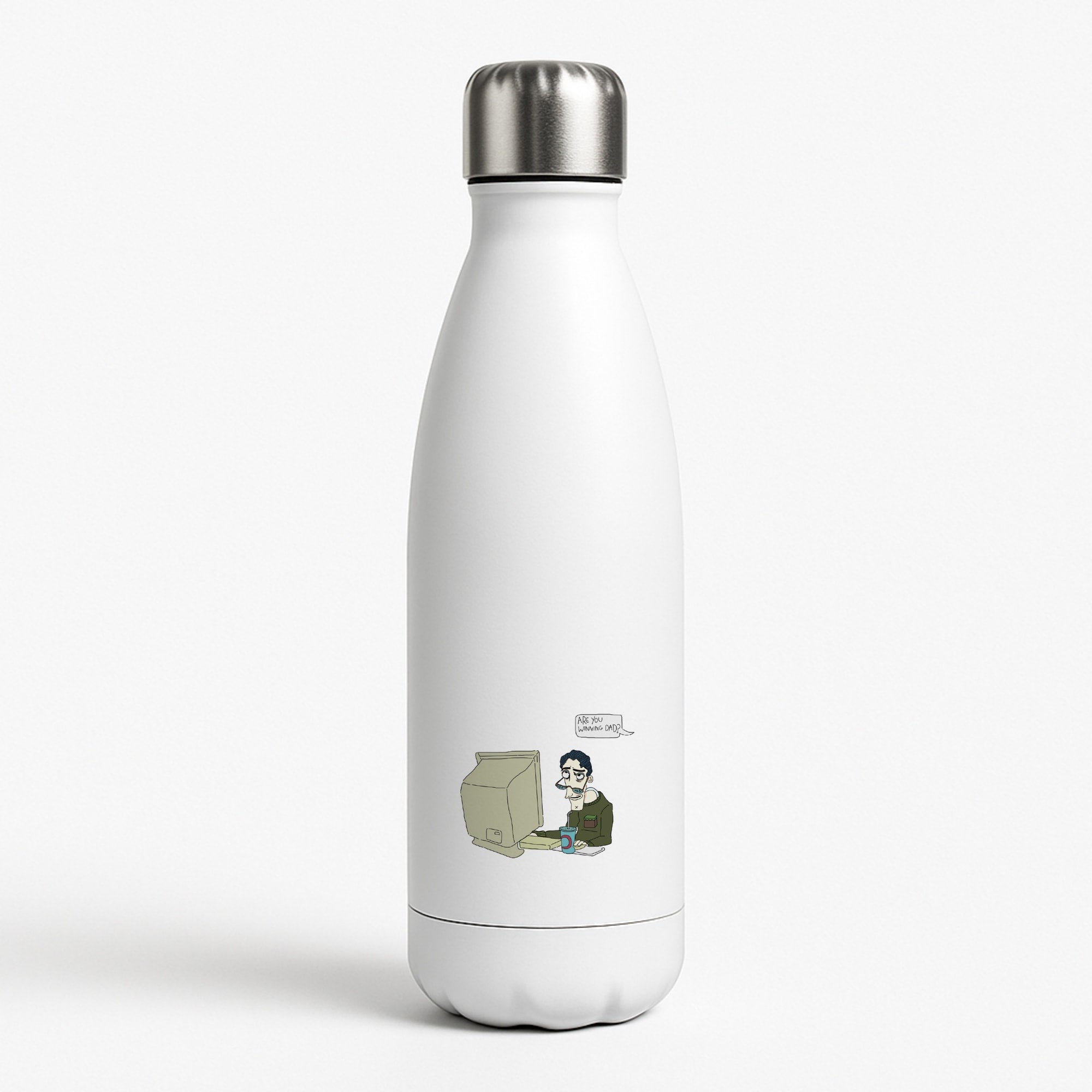 Are You Winning Dad Water Bottle