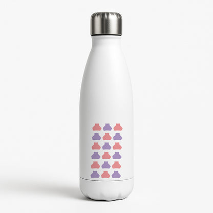 Snorlex pattern White Water Bottle
