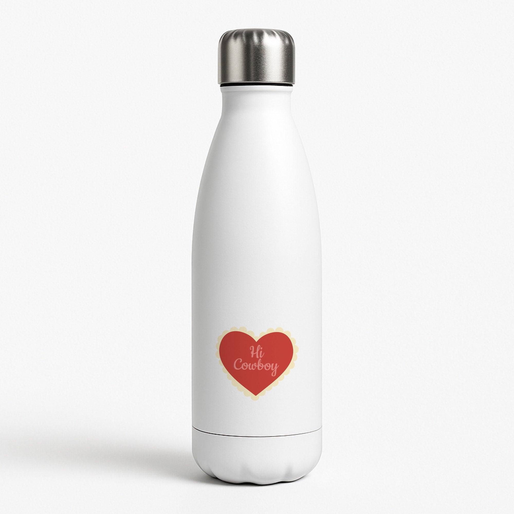 Hi Cowboy - Western  Water Bottle