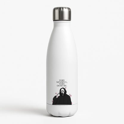 Very Mindful, Very Demure White Water Bottle