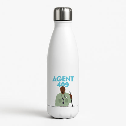 Agent 409 White Water Bottle