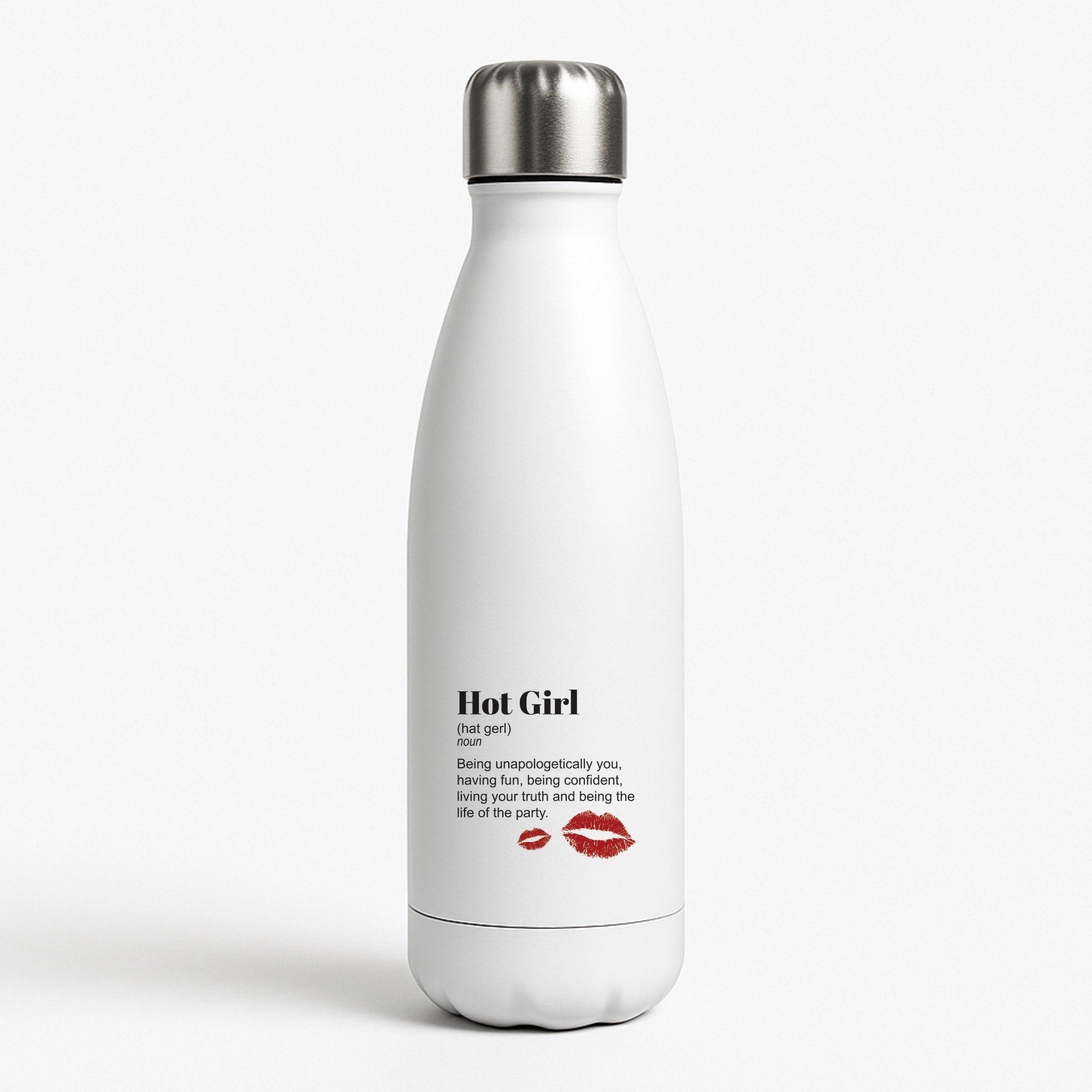 Hot Girl Dictionary Definition Water Bottle