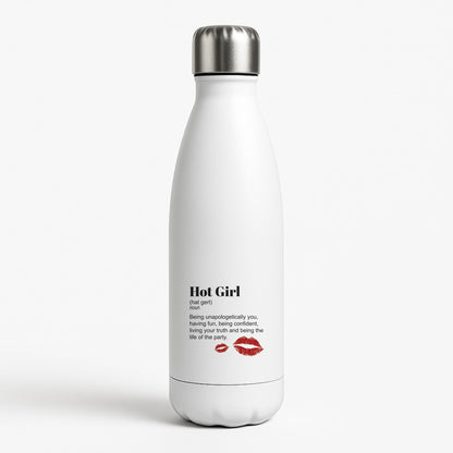 Hot Girl Dictionary Definition White Water Bottle