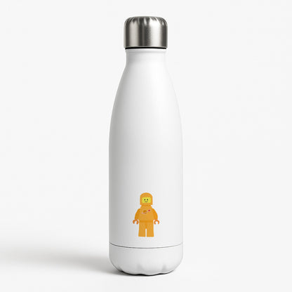 Astronaut - Bricks White Water Bottle