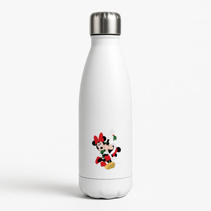 Mistletoe Fairytale Mice - Christmas White Water Bottle