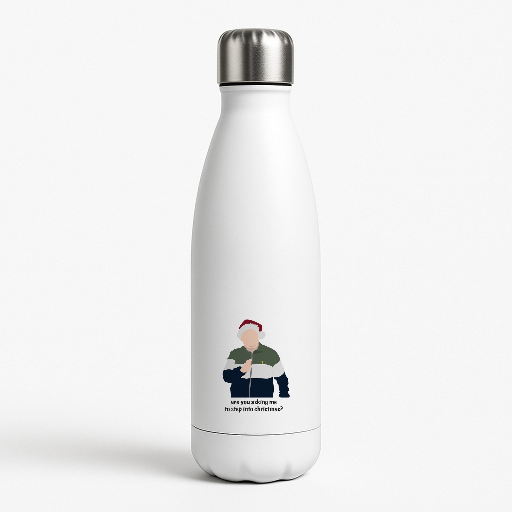 Are You Asking Me To Step Into Christmas - Gavin And Stacey Water Bottle