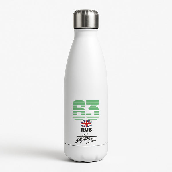 George Russel - F1 White Water Bottle