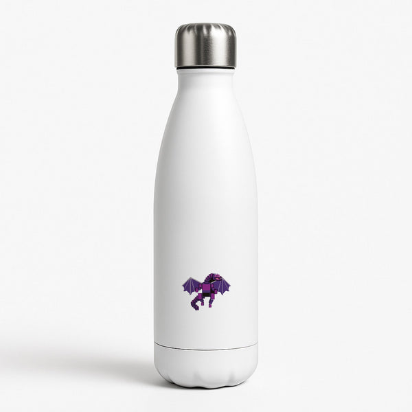 Ender Dragon White Water Bottle