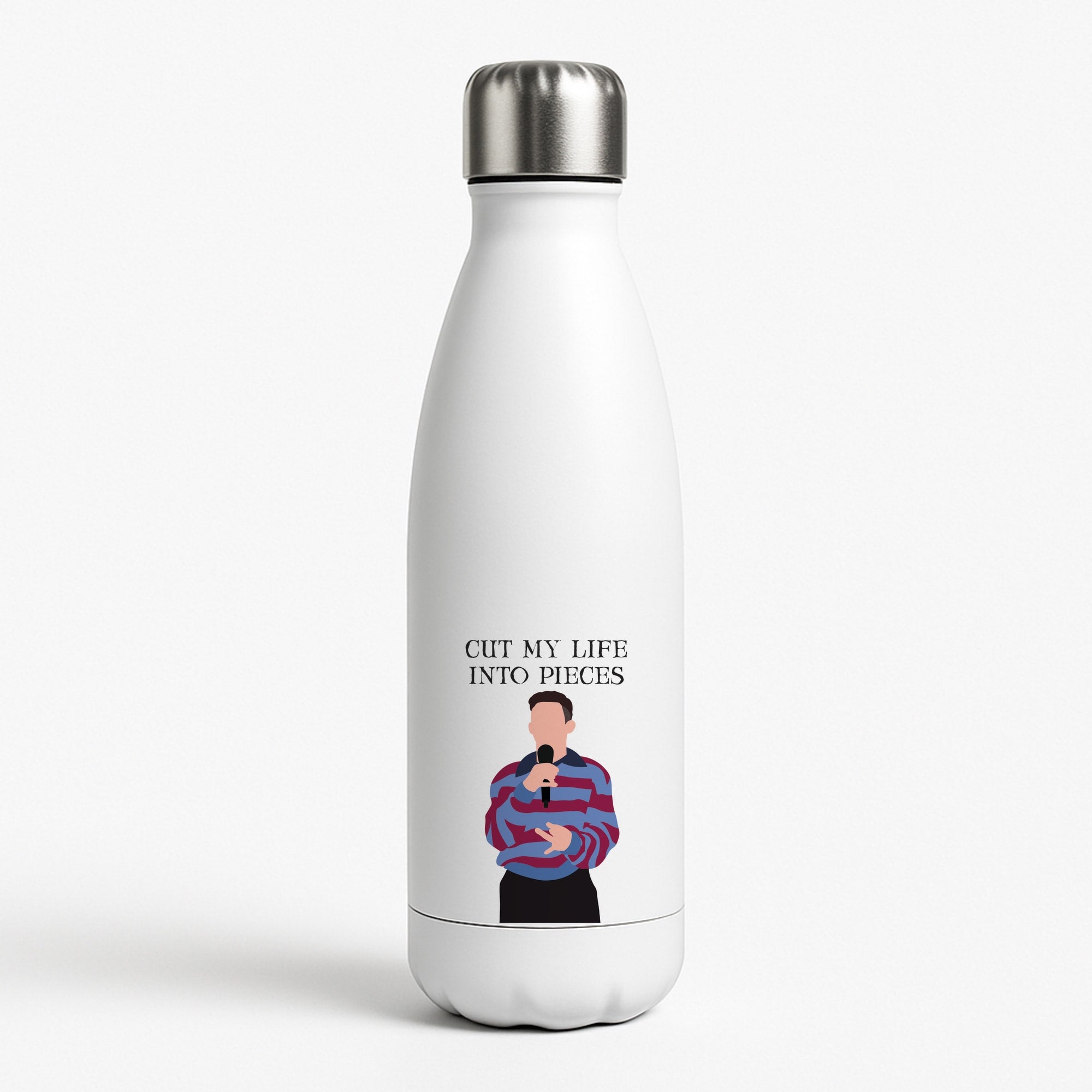 Cut My Life Into Pieces Karaoke White Water Bottle