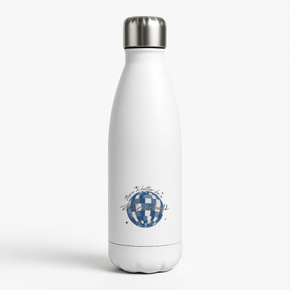 Mirrorball White Water Bottle