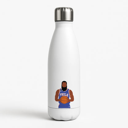 Harden - Basketball White Water Bottle
