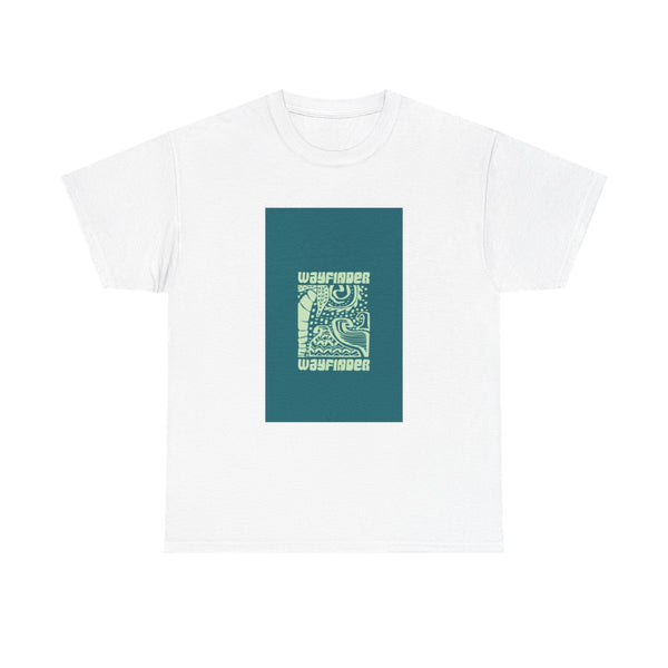 Wayfinder Print T-Shirt White Front