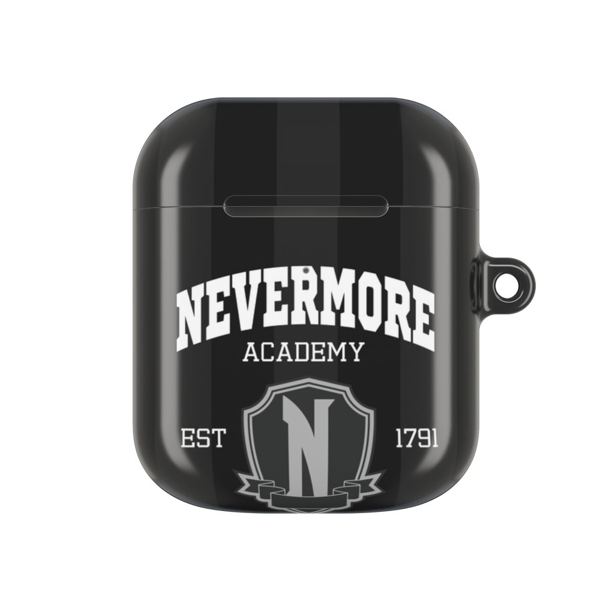 Addams Academy Gray AirPods Case