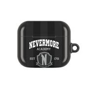 Addams Academy Gray AirPods Case 3