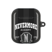 Addams Academy Gray AirPods Case 2