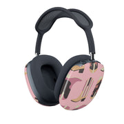 Dusty Pink Cowboy Boots Pattern AirPods Max Case 1