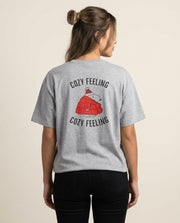 Cozy Feeling Cartoon Beagle Puffer Jacket T-Shirt 1