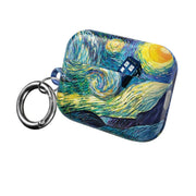 Starry Night Tardis AirPods Case 8