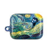 Starry Night Tardis AirPods Case 6