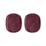 Dark Pink Bats Pattern AirPods Max Case 3