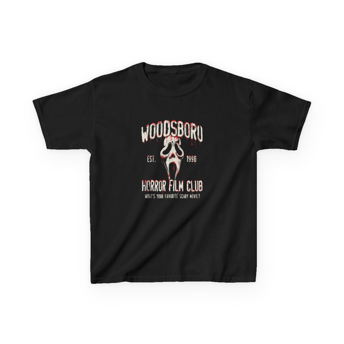 Woodsboro Horror Film Club Kids T-Shirt