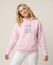 TLOAS Bedazzled Writing Hoodie 1