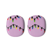 Pink Lights - Christmas Patterns AirPods Max Case 3