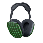Dark Green Tartan Christmas Pattern AirPods Max Case 2