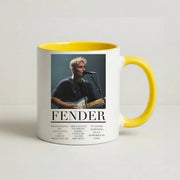 Fender Orange Song List Mug 8