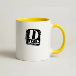 D Block Europe Coffee Yellow Mug
