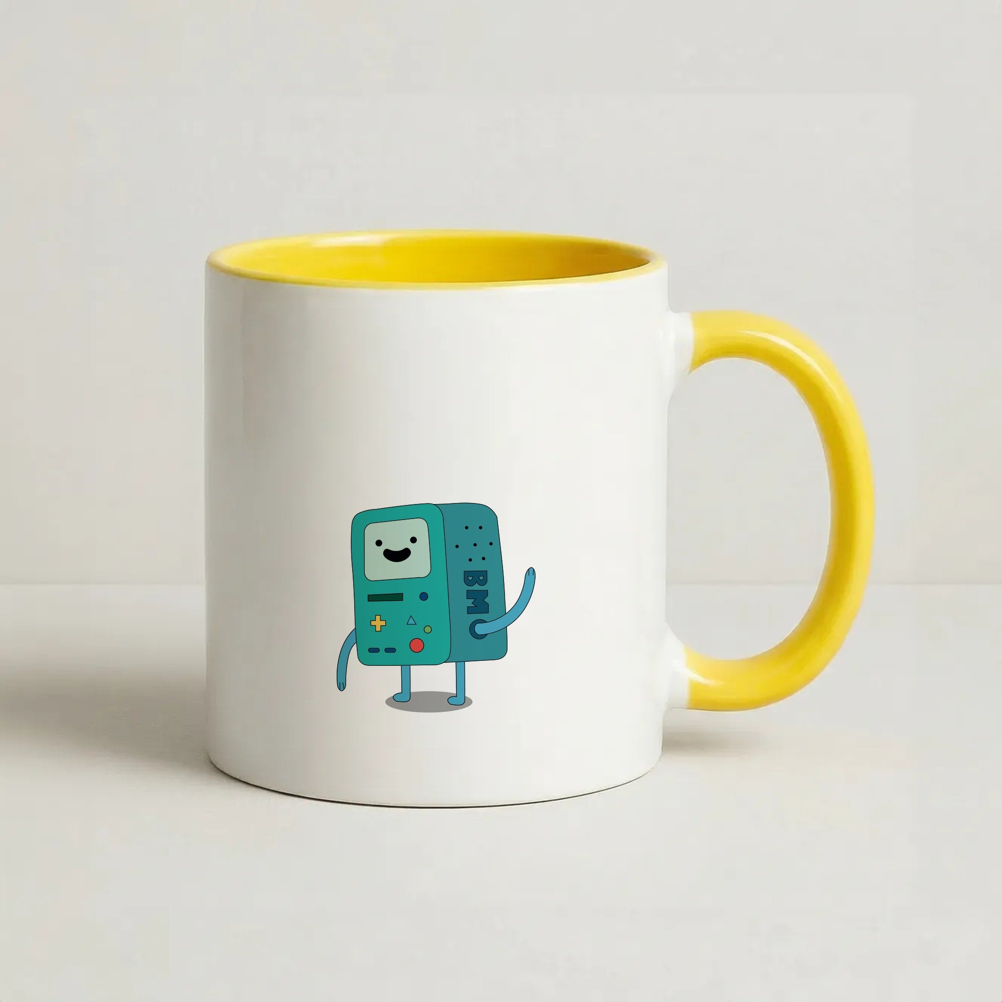 BMO Coffee Yellow Mug