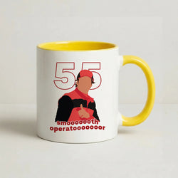 Smooth Operator Coffee Yellow Mug