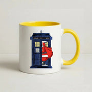 Santa's Tardis Mug 8