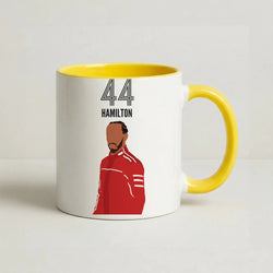 Hamilton 2026 Coffee Yellow Mug