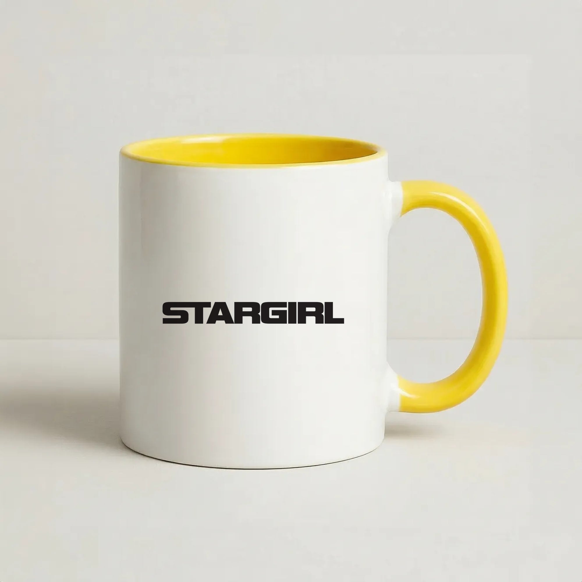 Stargirl  Coffee Yellow Mug