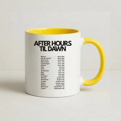 2026 Tour AHTD Coffee Yellow Mug