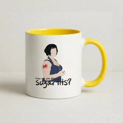 How You Doing? Coffee Yellow Mug