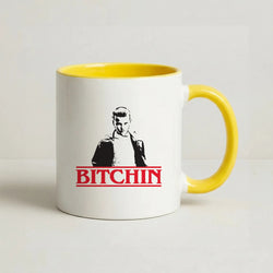 Eleven Bitchin' Coffee Yellow Mug