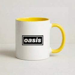 Band Name Coffee Yellow Mug