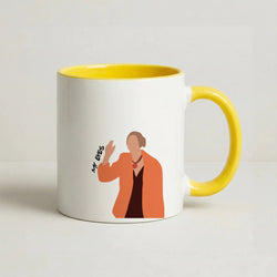 My Eyes Coffee Yellow Mug