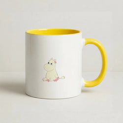 Troll Coffee Yellow Mug